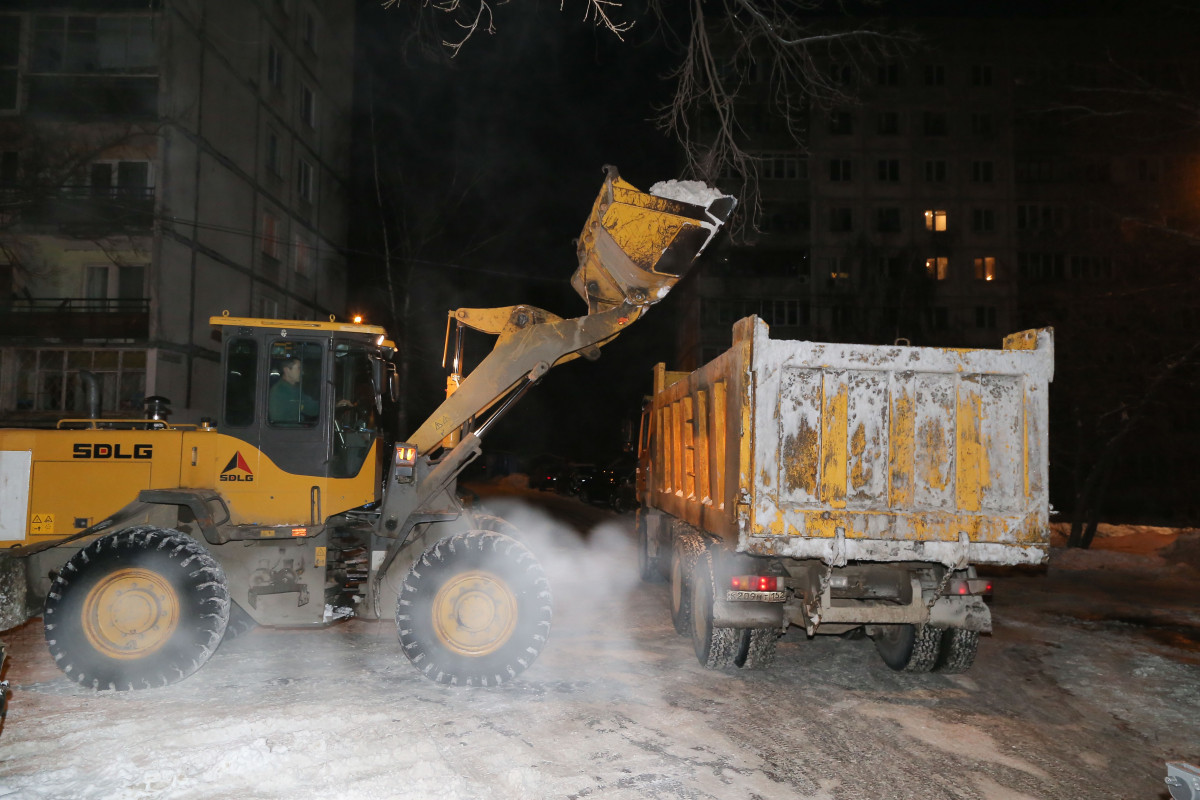 ГИБДД привлекут для расчистки снега на трассах Нижнего Новгорода