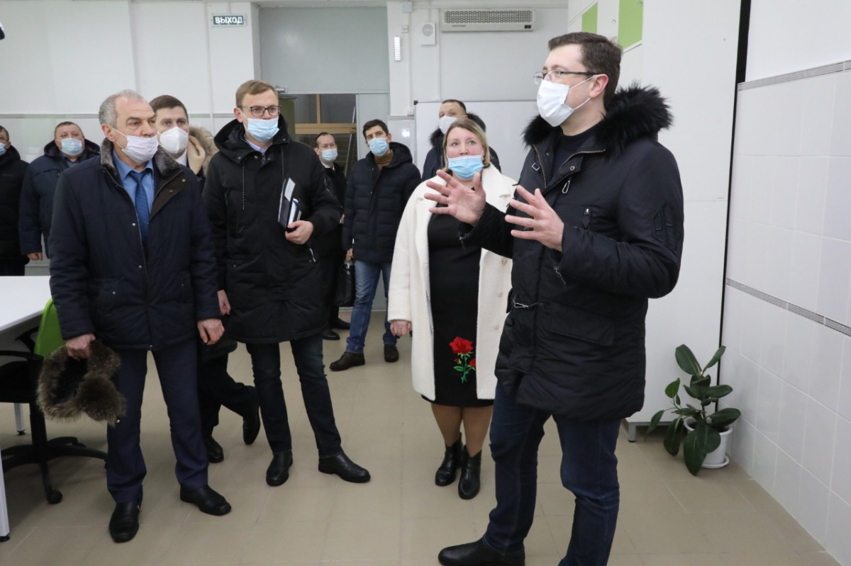 Глеб Никитин проверил реализацию нацпроекта «Образование» в Бутурлине