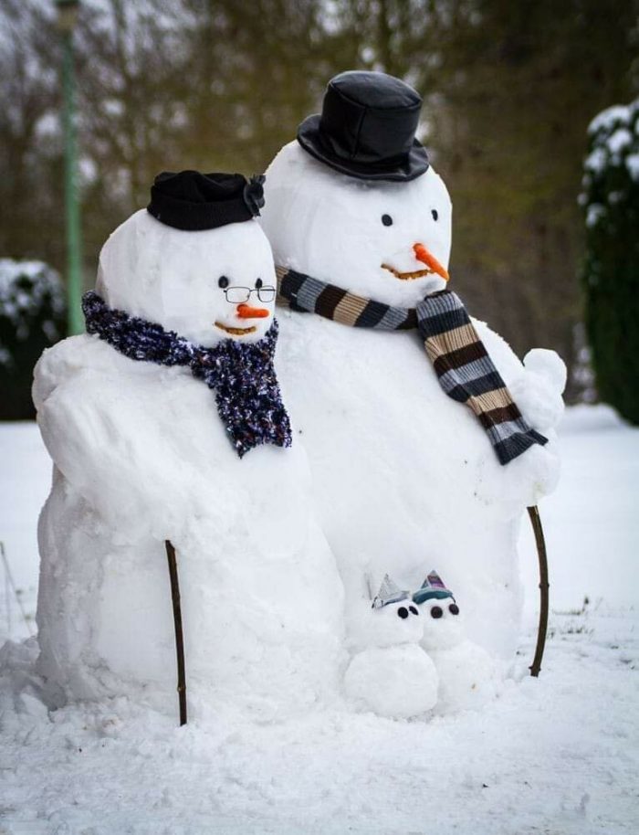 Конкурс на лучшего снеговика организовали ТОСы Автозаводского района