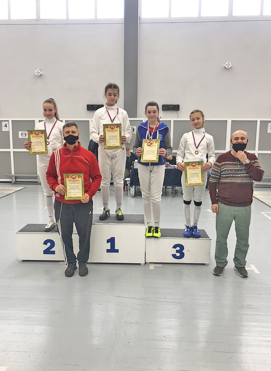 Виталия Паркаева завоевала бронзу на Всероссийском турнире по фехтованию