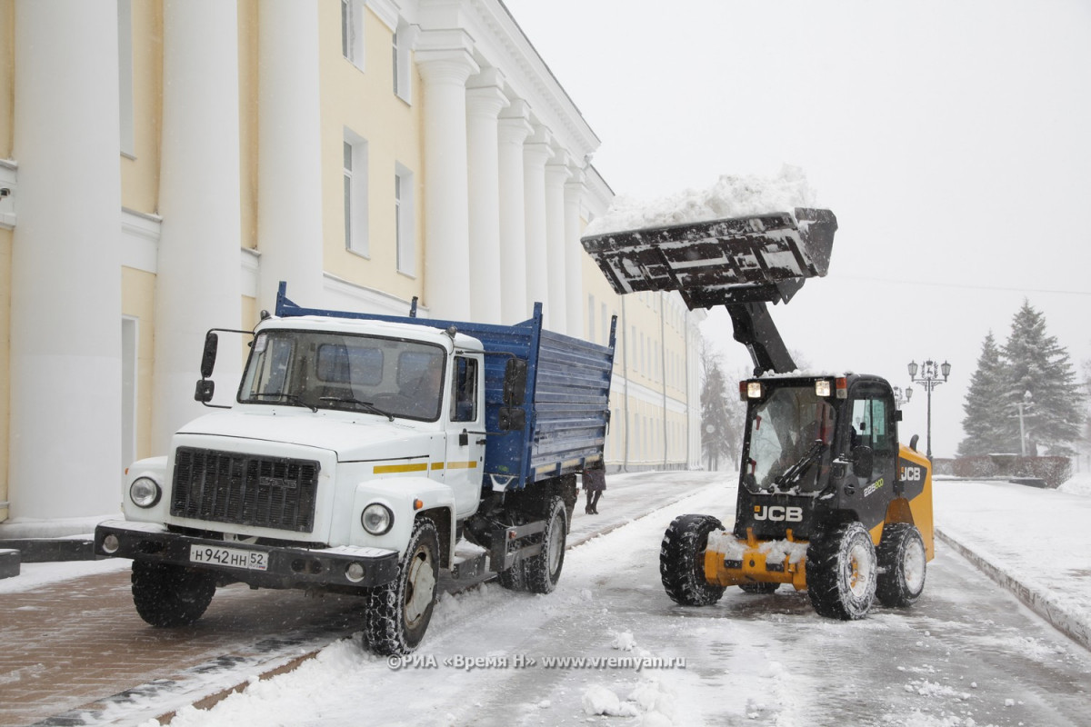 55 тысяч кубометров снега вывезли с улиц Нижнего Новгорода
