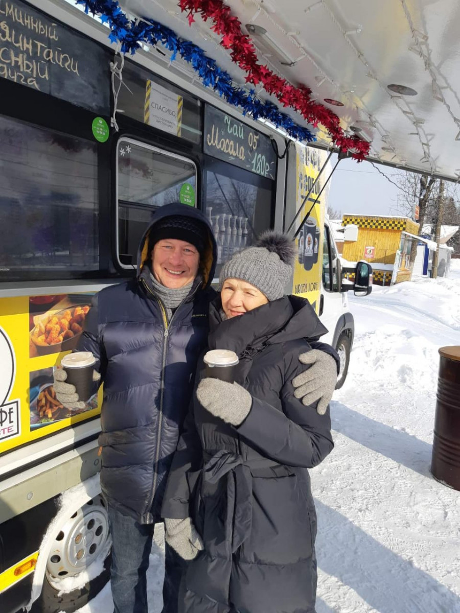 Сормовский парк соединяет сердца, любителей коньков и кофе 14 февраля