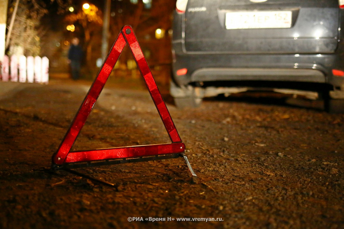 Два полицейских автомобиля столкнулись на площади Лядова