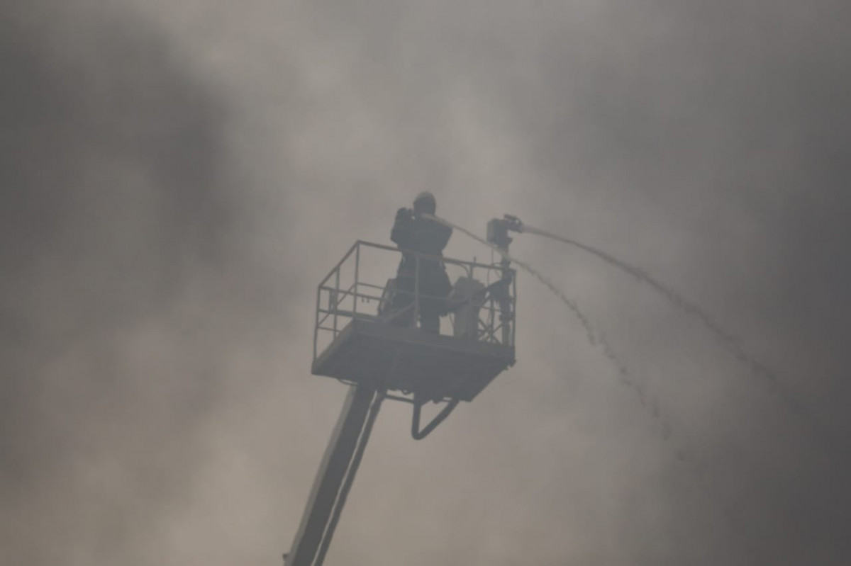 Крупный пожар случился в Балахне вечером 23 февраля