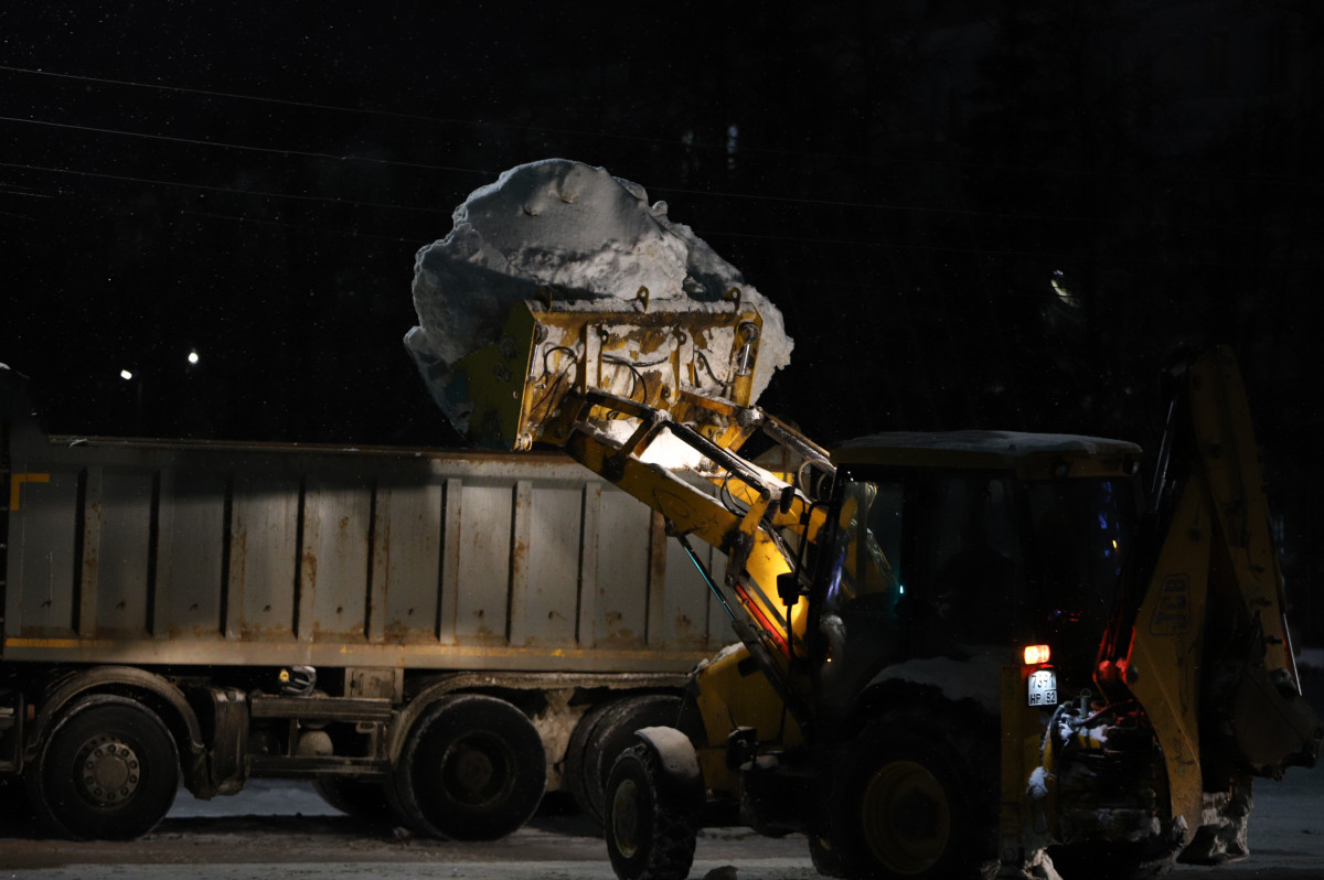 Коммунальные службы Дзержинска переведены в режим повышенной готовности перед снегопадом