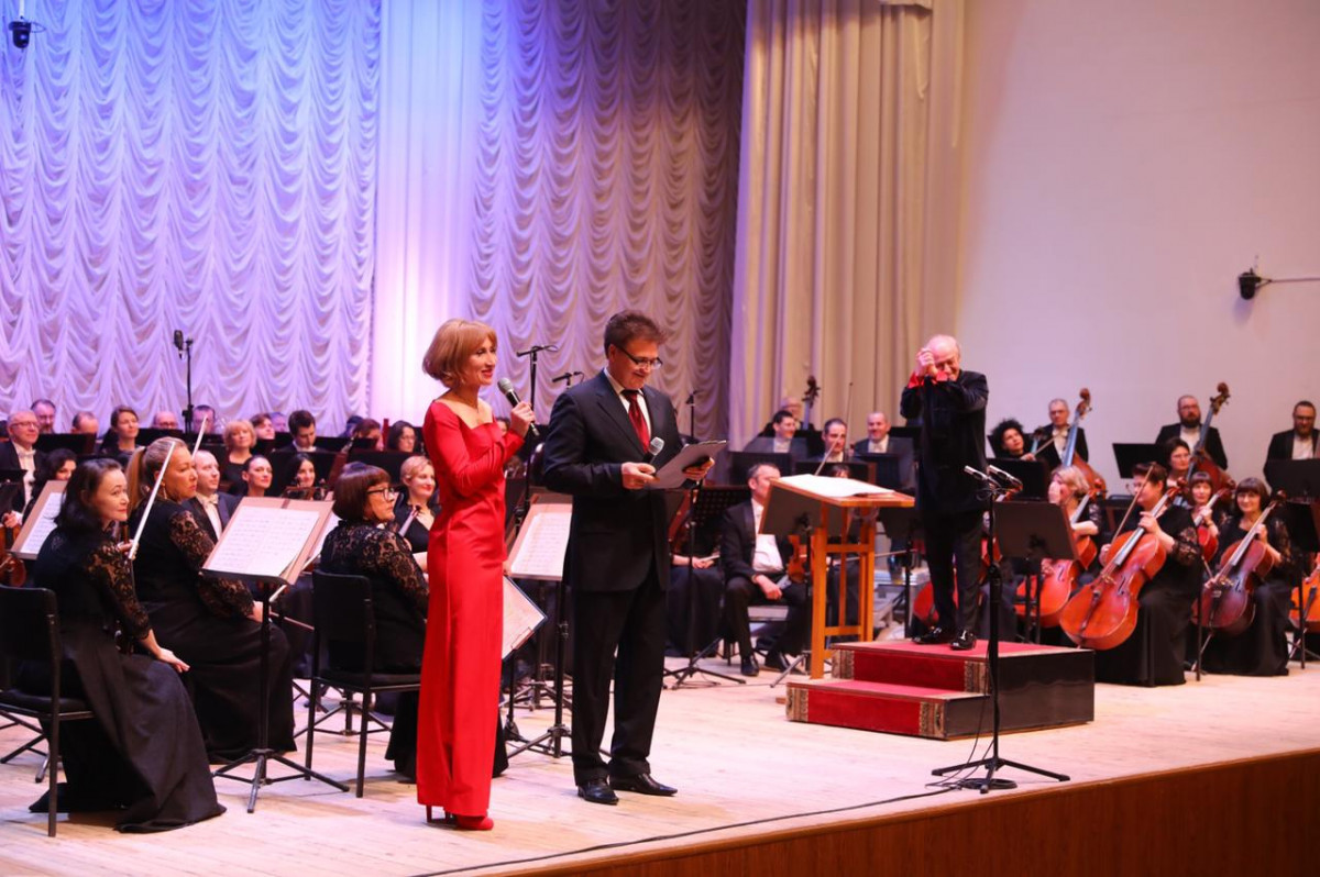 Праздничный концерт к 8 марта прошел в Нижегородской филармонии