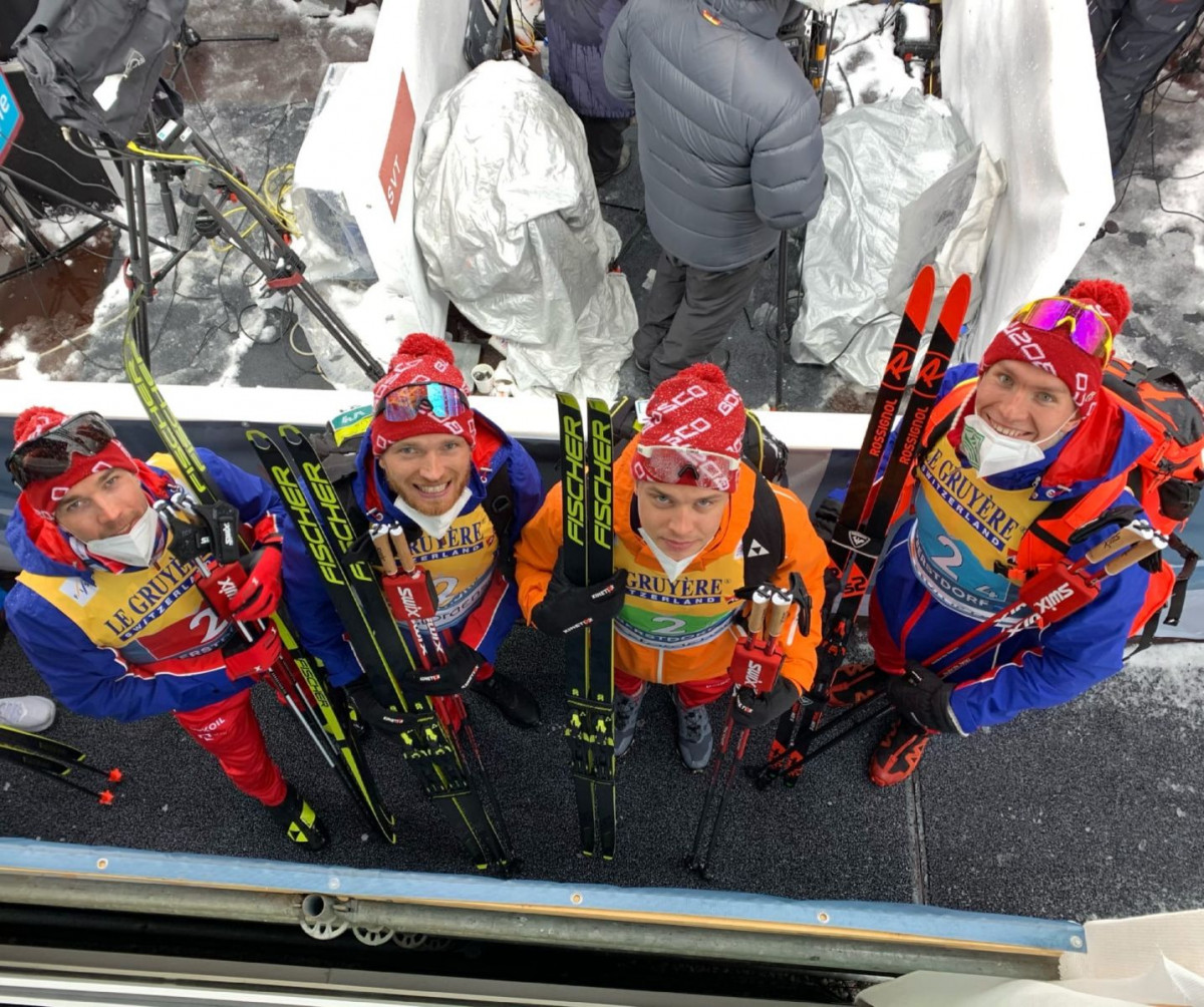 Нижегородский лыжник Артем Мальцев занял второе место в эстафете чемпионата мира