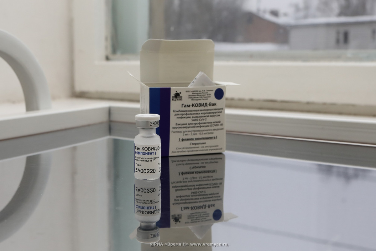 Более 116 тысяч жителей Нижегородской области сделали прививку от COVID-19