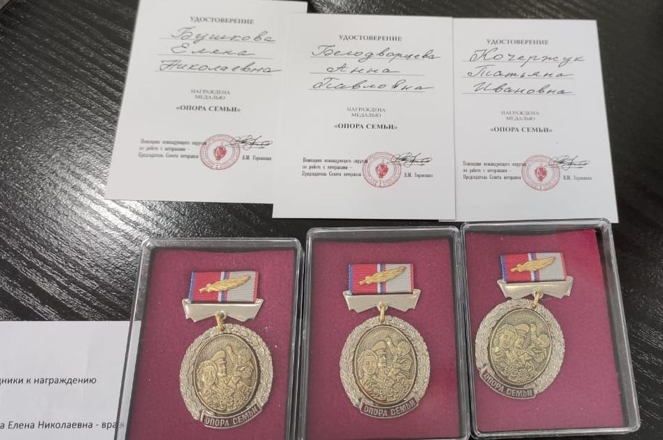 12 медработников Нижегородского областного неврологического госпиталя ветеранов войн получили награды
