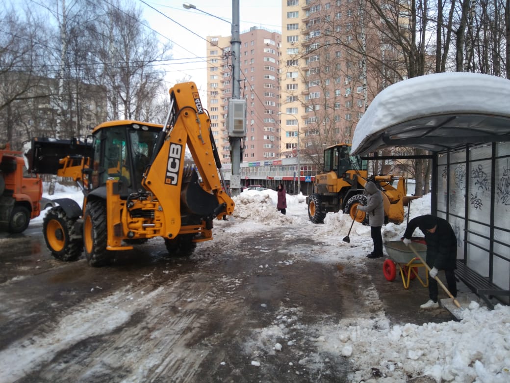 Комплексную уборку снега проведут на улицах Пушкина, Шорина и Бекетова в Советском районе