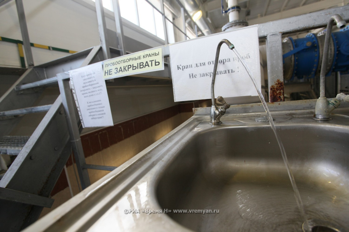 Водоканал рекомендовал нижегородцам запастись холодной водой