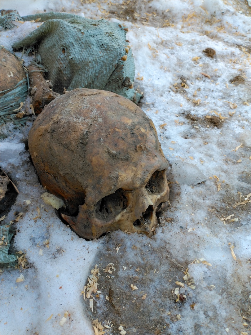 Черепа и кости обнаружены у строящегося храма в Нижегородском кремле