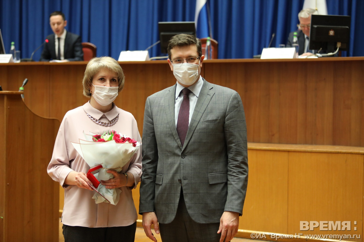 Никитин наградил нижегородских медиков за борьбу с COVID-19