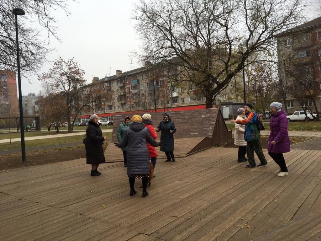 Активисты ТОС №3 сделают зарядку в благоустроенном сквере имени Прыгунова