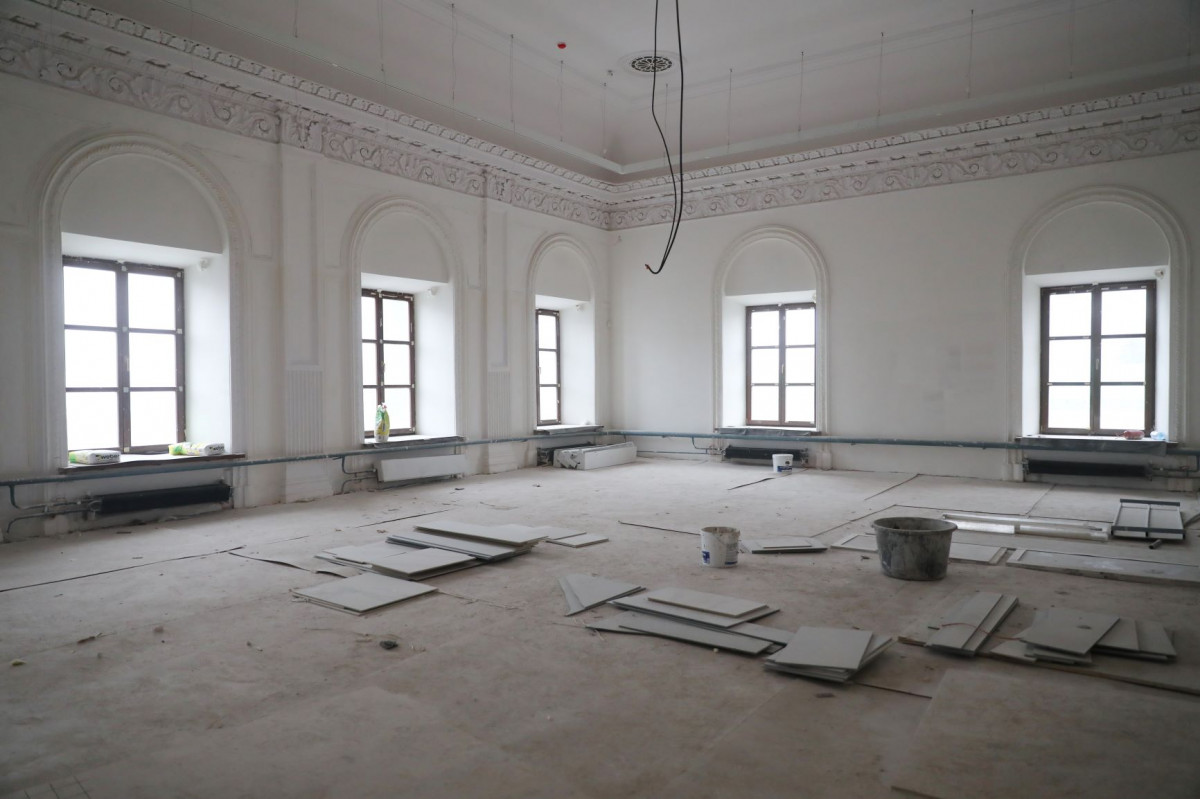 Реставрация здания Нижегородского художественного музея завершена на 90%