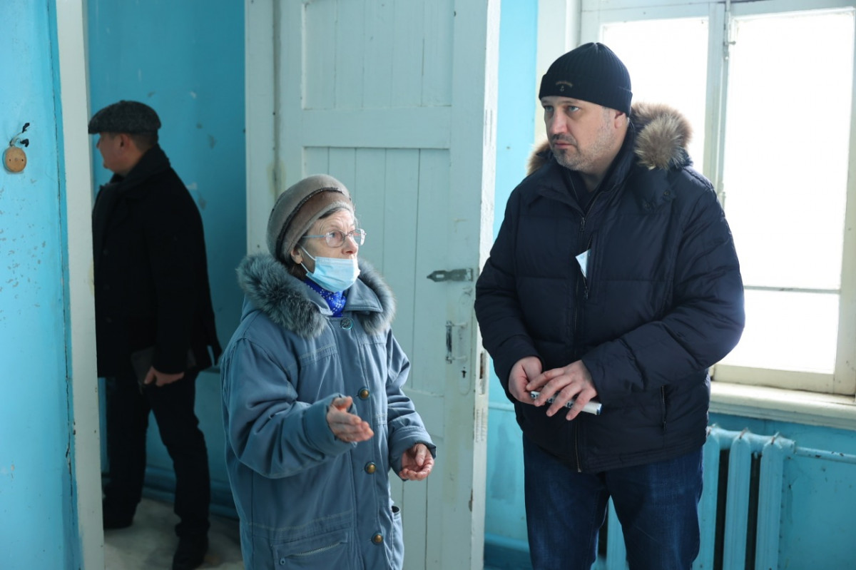 Глава Дзержинска Иван Носков встретился с жителями поселка Бабушкино