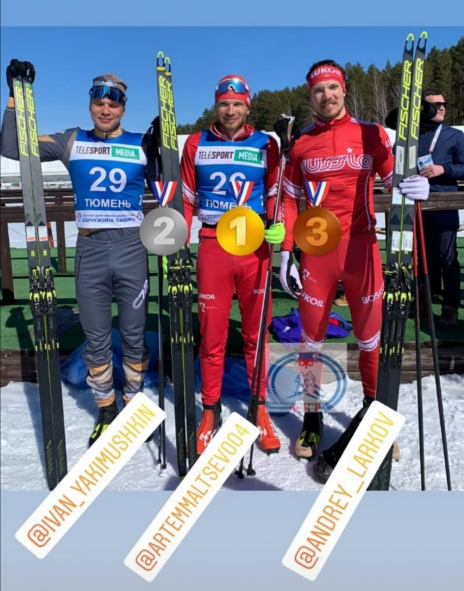 Нижегородец Артем Мальцев завоевал золото на Чемпионате России по лыжным гонкам