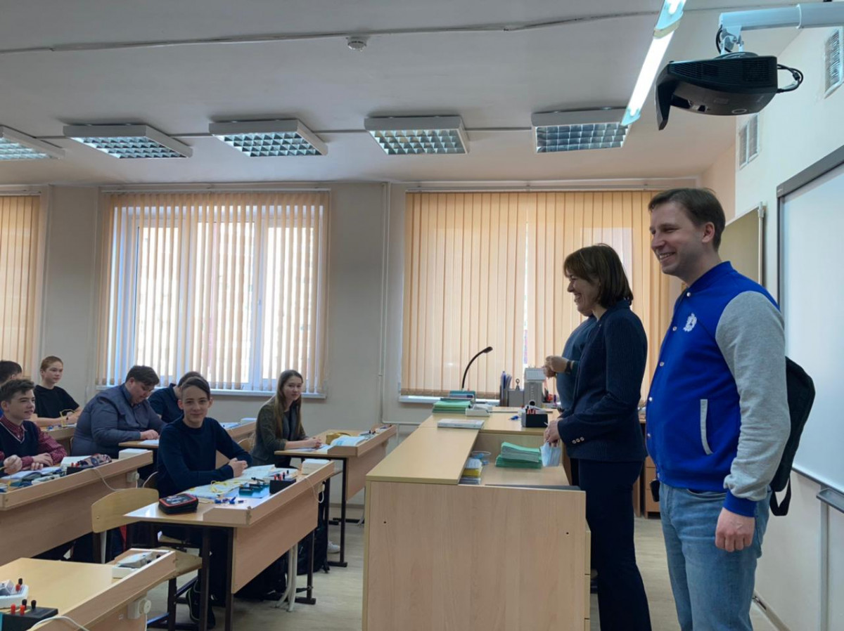 Ольга Петрова и Андрей Чертков подписали соглашение о создании первого школьного «Кванториума» в Кстове