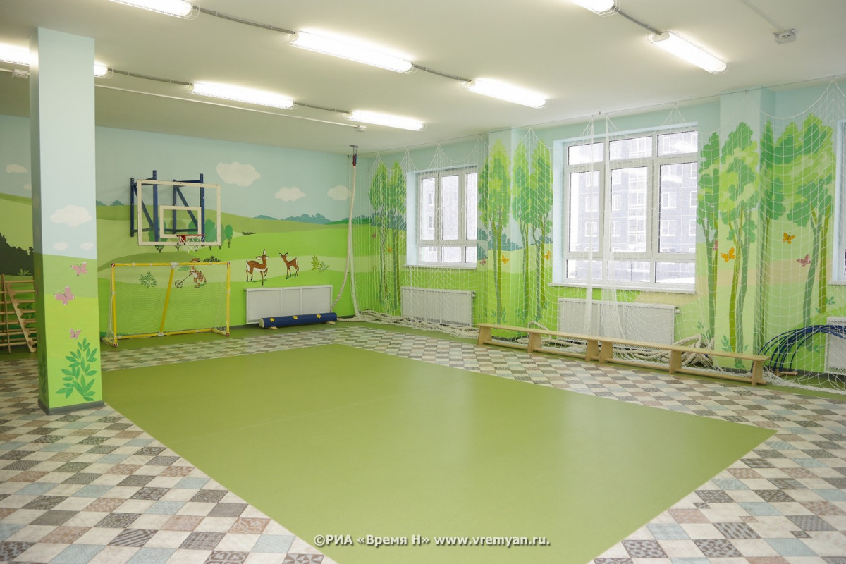 Отставания от графика при строительстве детсадов выявили в 5 районах Нижнего Новгорода