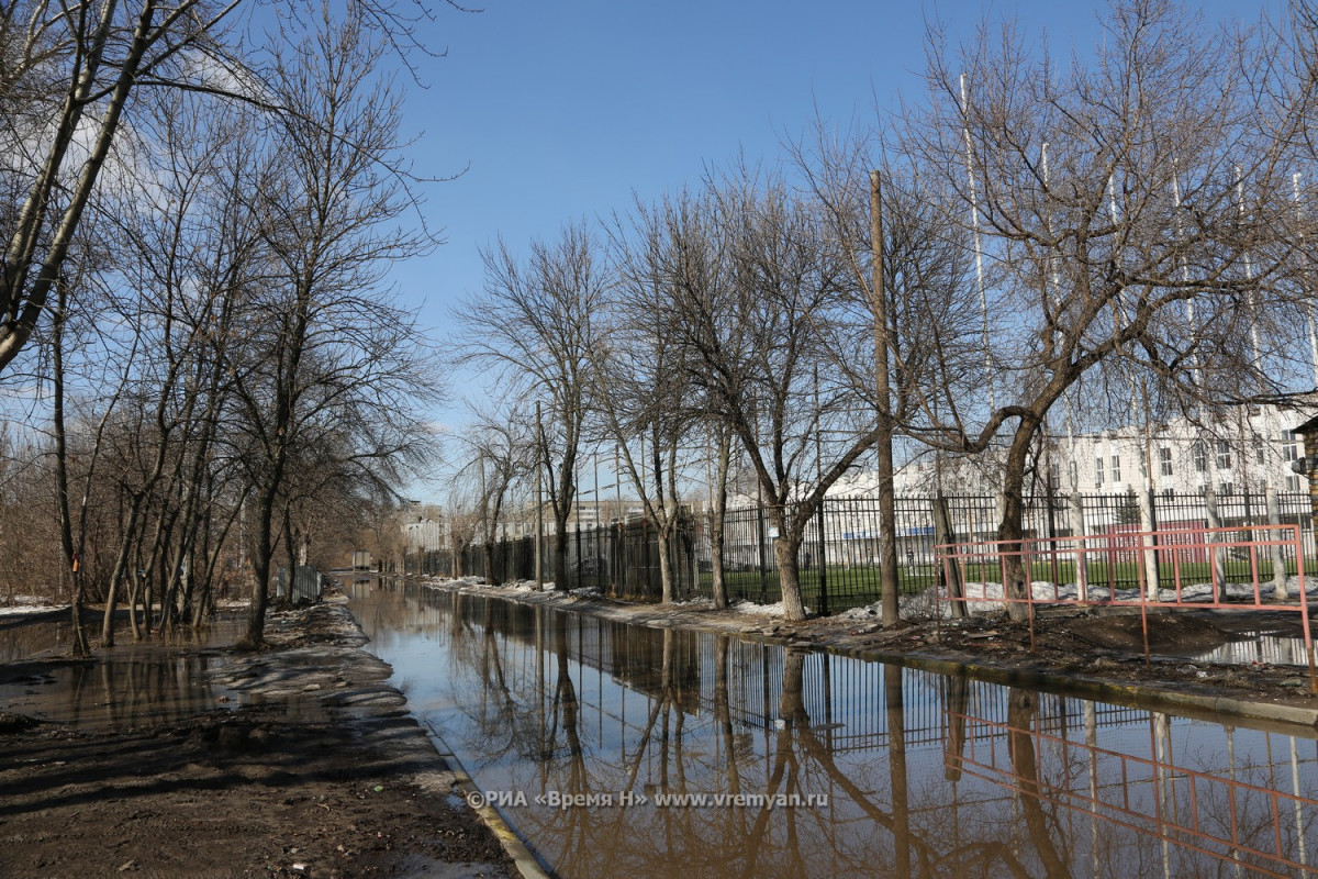 Жители Нижегородской области направили более 200 обращений о подтоплении территорий