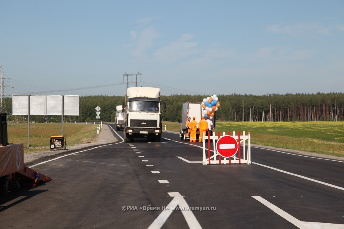 Движение на трассе М-7 ограничат в Володарском районе