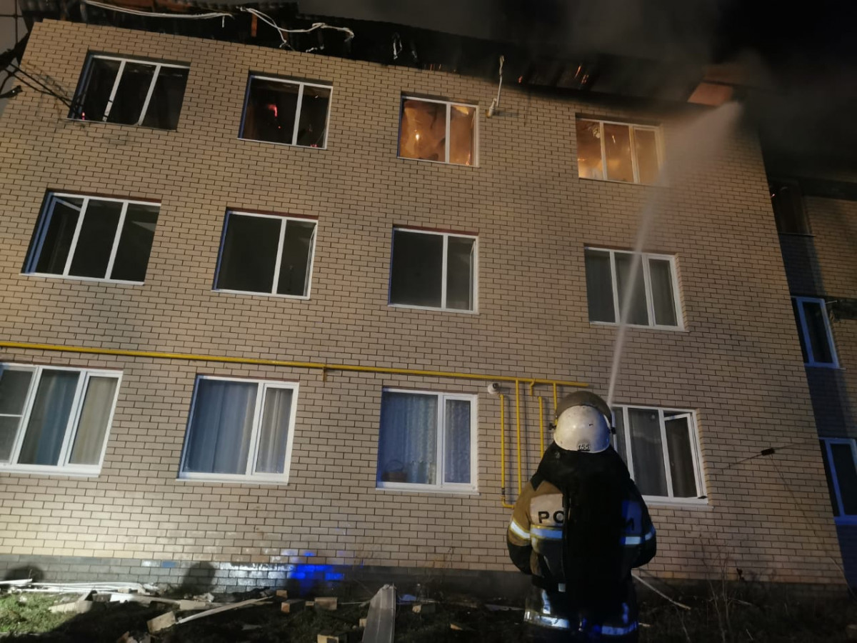 Жилой дом обрушился в нижегородском селе Маргуша