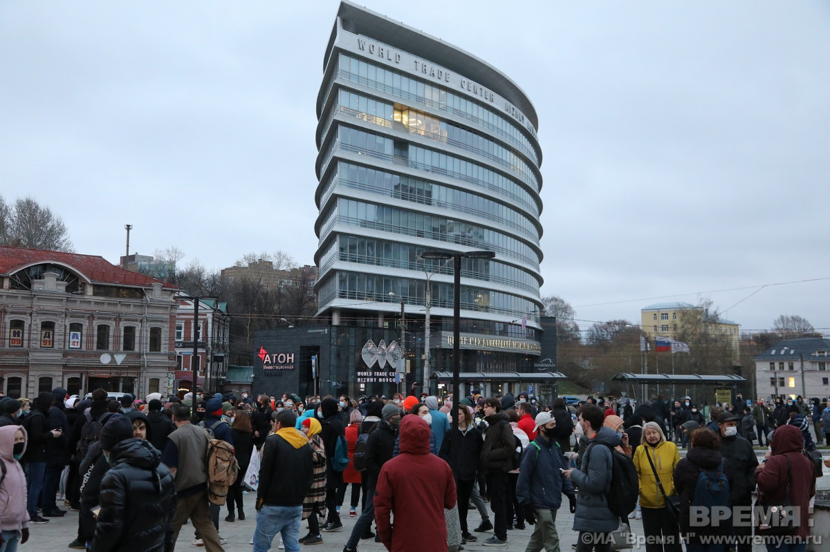 Шестерых нижегородцев осудили за участие в несанкционированном митинге