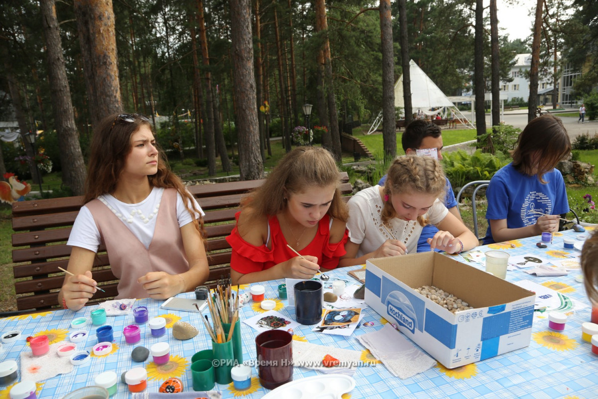 1125 детских лагерей откроются в летний период в Нижегородской области
