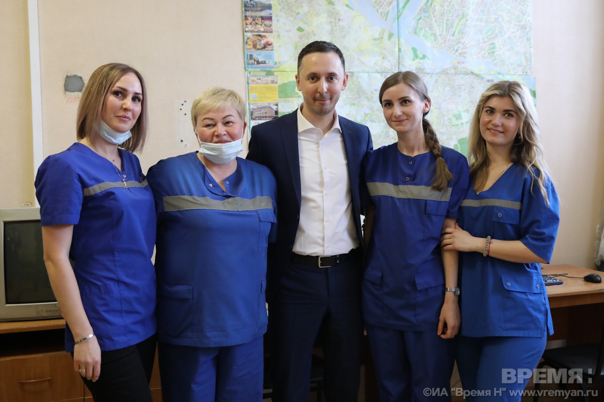 Никитин: в 2020 году нижегородская служба скорой медицинской помощи совершила почти миллион выездов