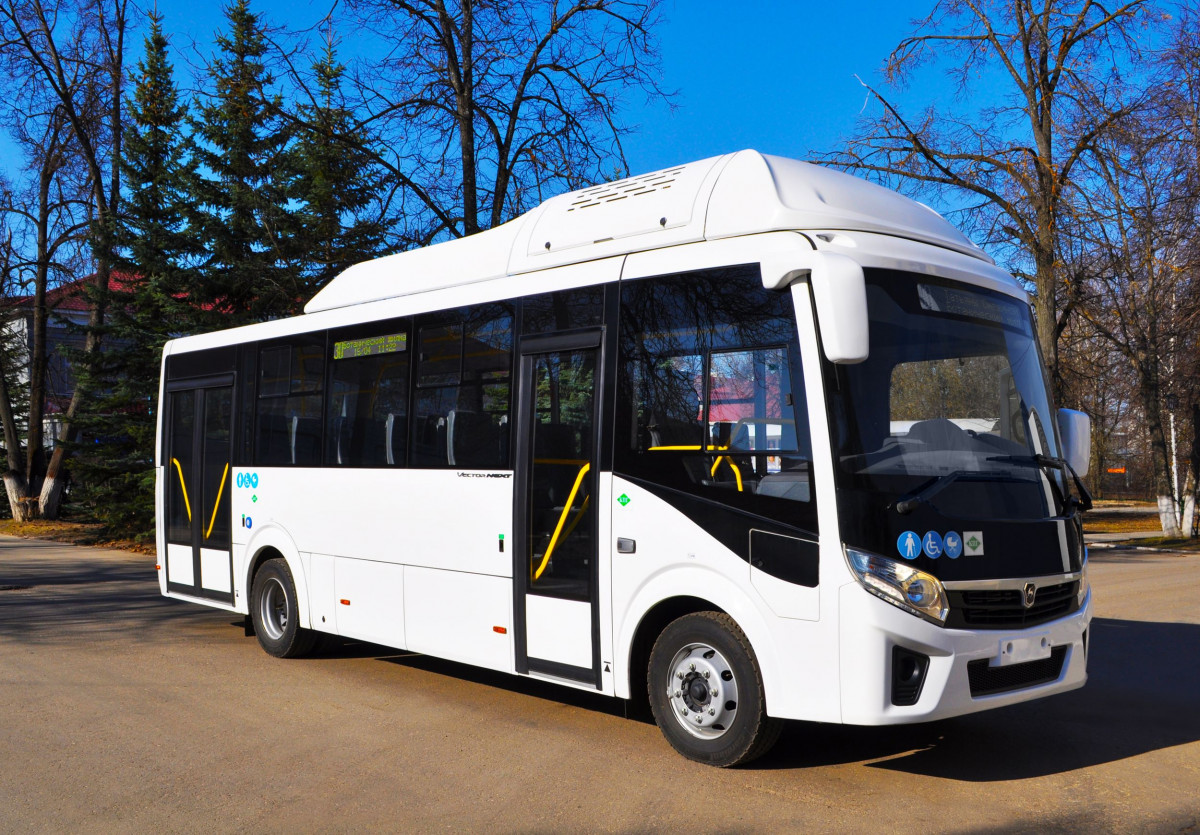Новые газовые автобусы начали производить в Павлове