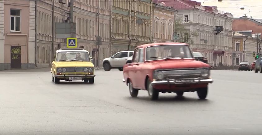 Пробег ретро-автомобилей состоялся в Нижнем Новгороде