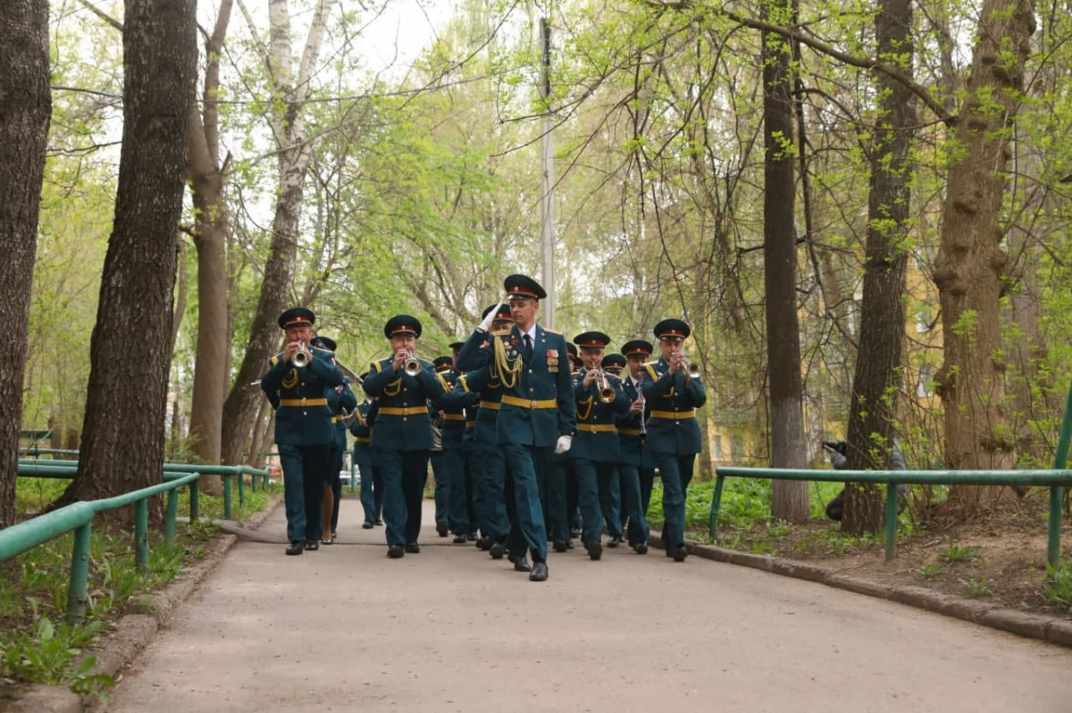 Для 28 нижегородских ветеранов были организованы персональные Парады Победы