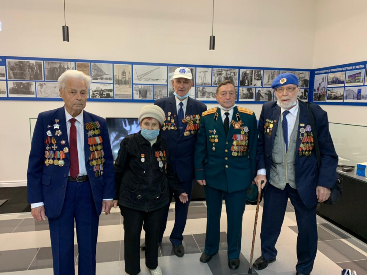 Ветераны в День Победы посетили музей нижегородской энергетики