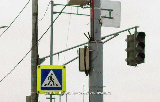 Пять светофоров не работают 11 мая в Нижнем Новгороде