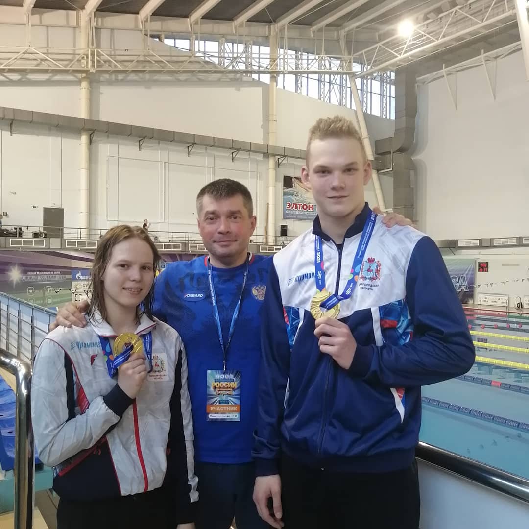 Три золотые медали завоевали нижегородцы на первенстве России по плаванию