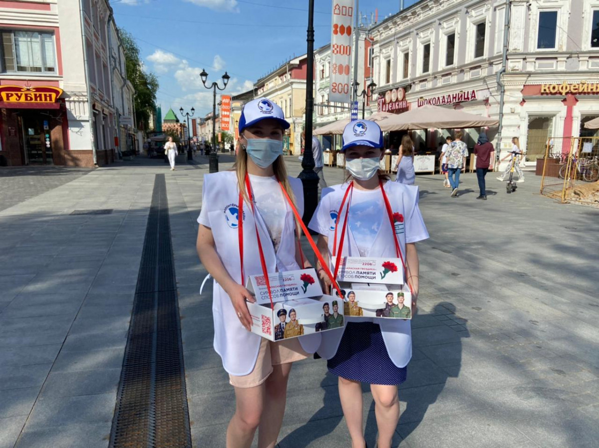 В Нижегородской области стартовала акция «Красная гвоздика»