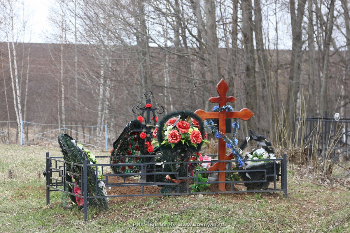 Захоронения известных нижегородцев благоустроили на Бугровском кладбище