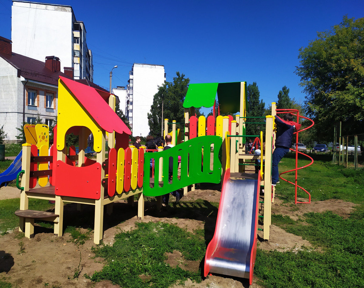 Восемь детских площадок появятся в Сормове к 800-летию Нижнего Новгорода