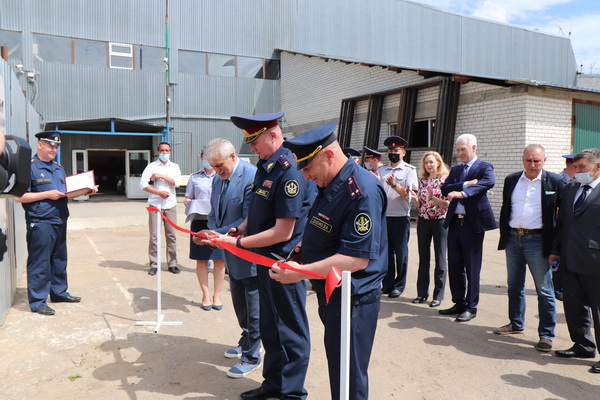 Новый швейный участок и мастерскую открыли в ИК-11 на Бору