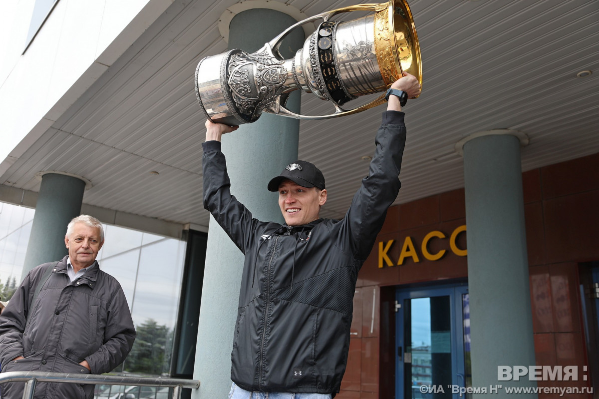 Кубок Гагарина прибыл в Нижний Новгород