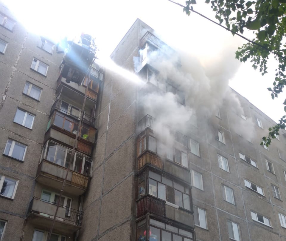 Появились подробности пожара на улице Фруктовой в Нижнем Новгороде