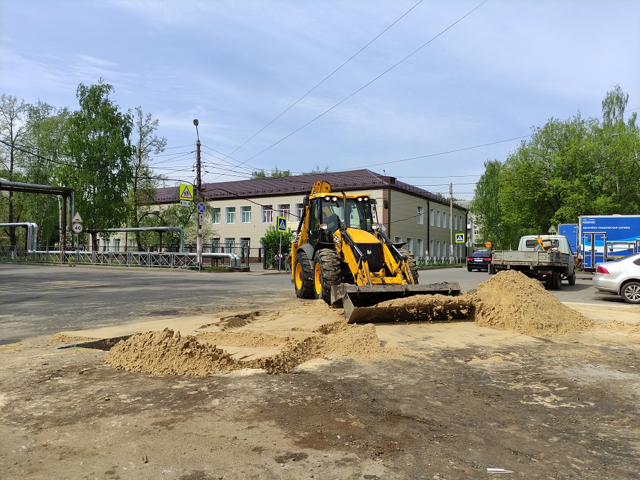 Перекладка трубопроводов холодного водоснабжения под объектами БКАД в Нижнем Новгороде выполнена на 50%