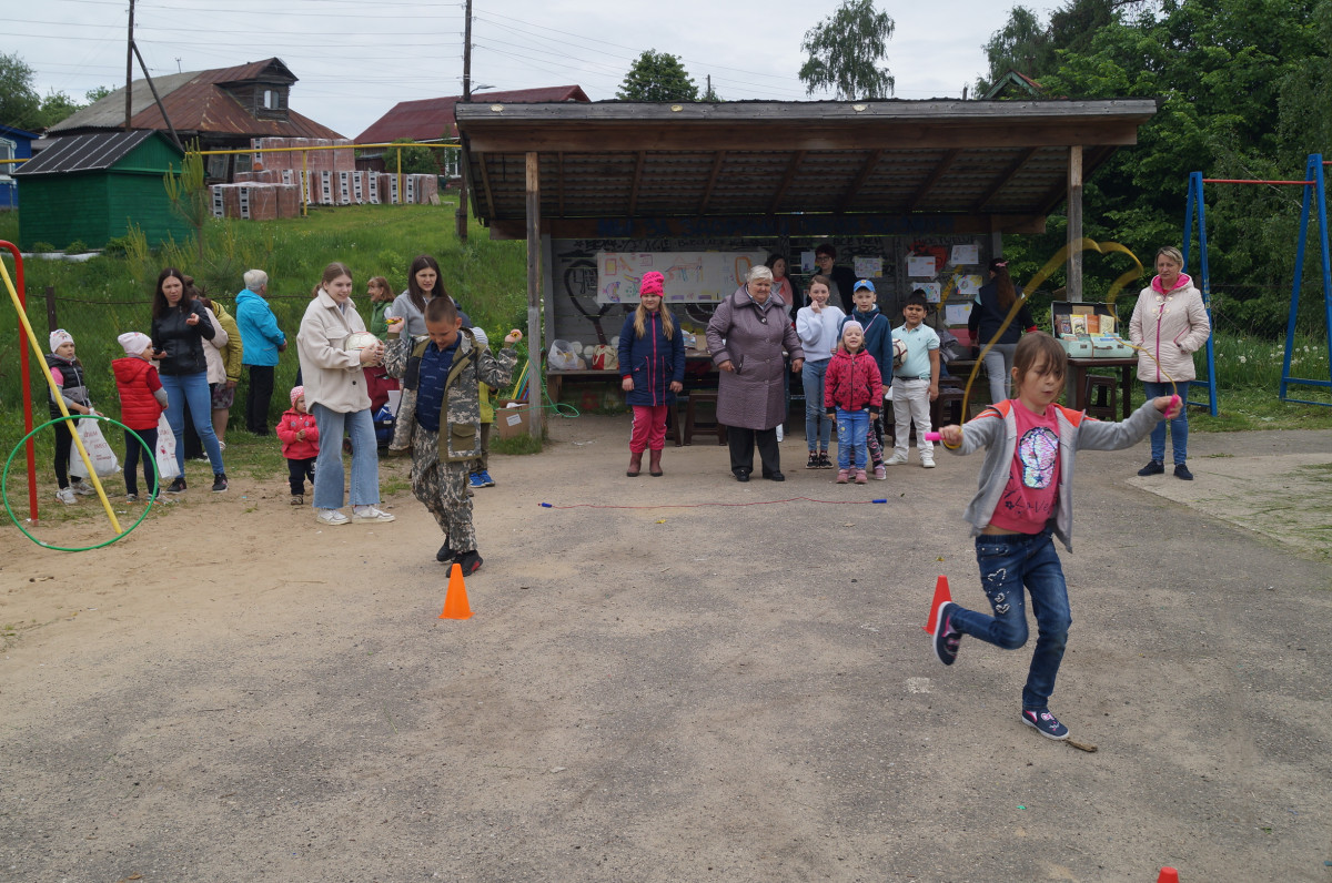 Новая детская площадка появится в деревне Бешенцево