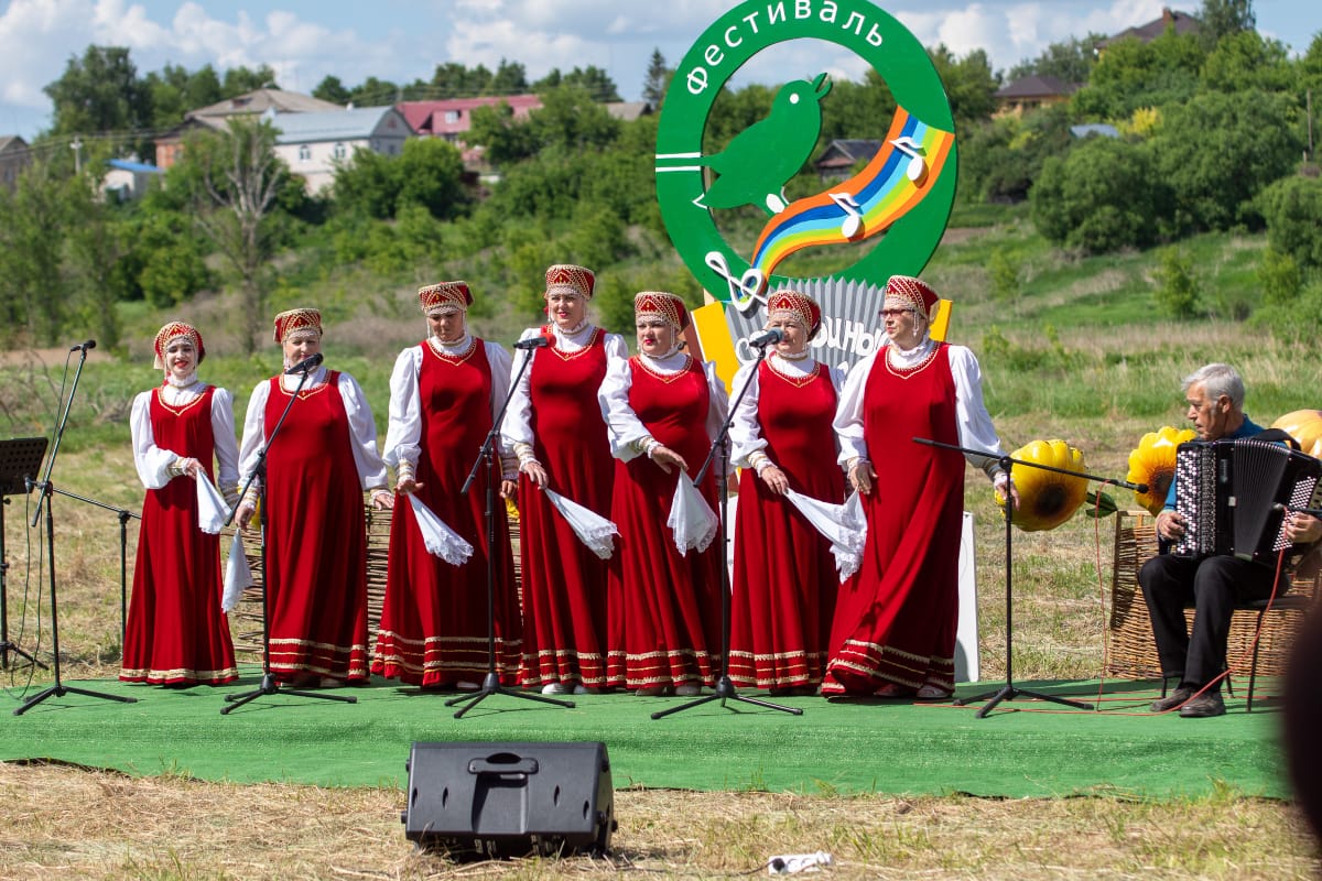 Фестиваль народных инструментов «Соловьиные напевы» прошел в Княгинине