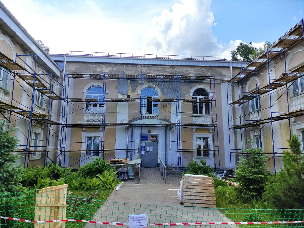 Фасады двух библиотек отремонтируют в Нижнем Новгороде