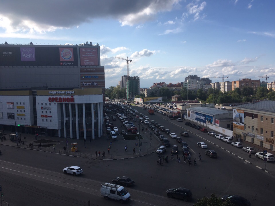 Посетителей из ТЦ «Небо» эвакуировали в Нижнем Новгороде