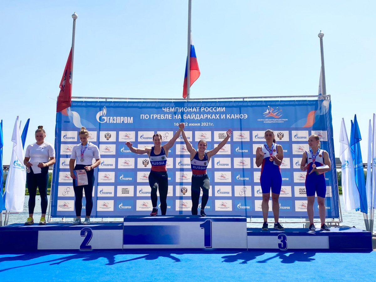 Шесть золотых медалей завоевали нижегородские гребцы на чемпионате России