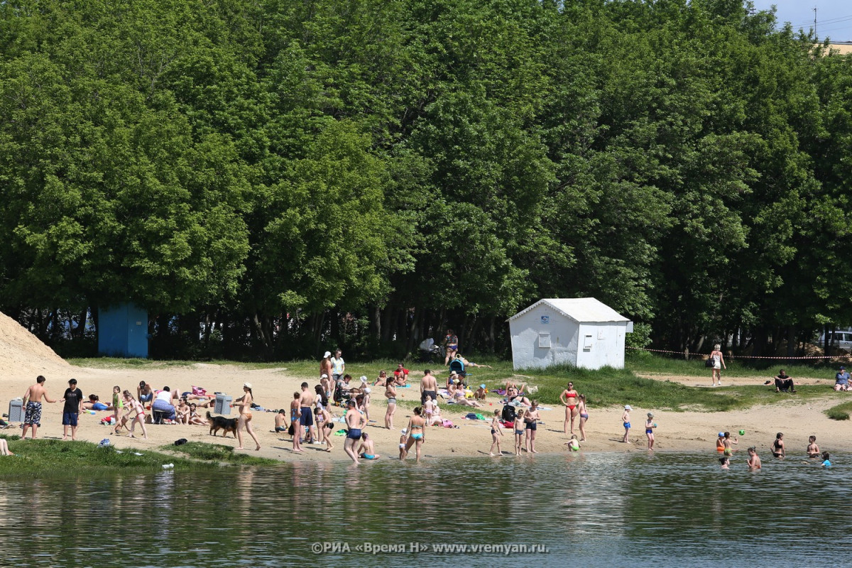 Четырнадцать пляжей в Нижегородской области открыты для купания
