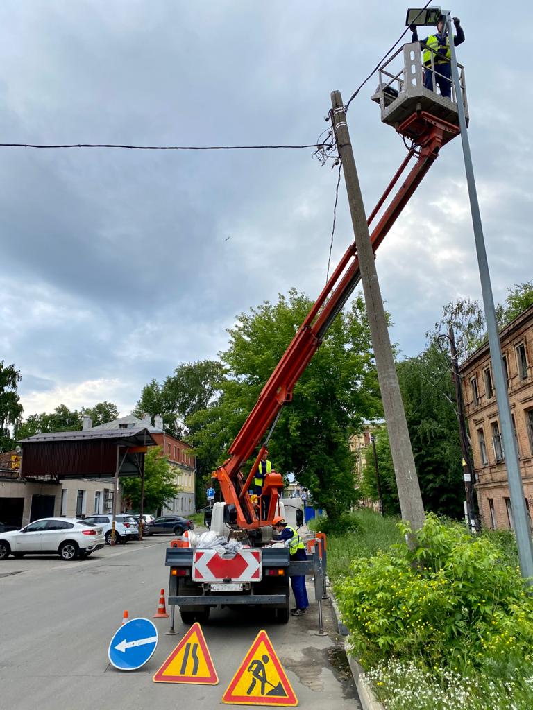 Новые сети освещения начнут строить в Нижнем Новгороде в этом году