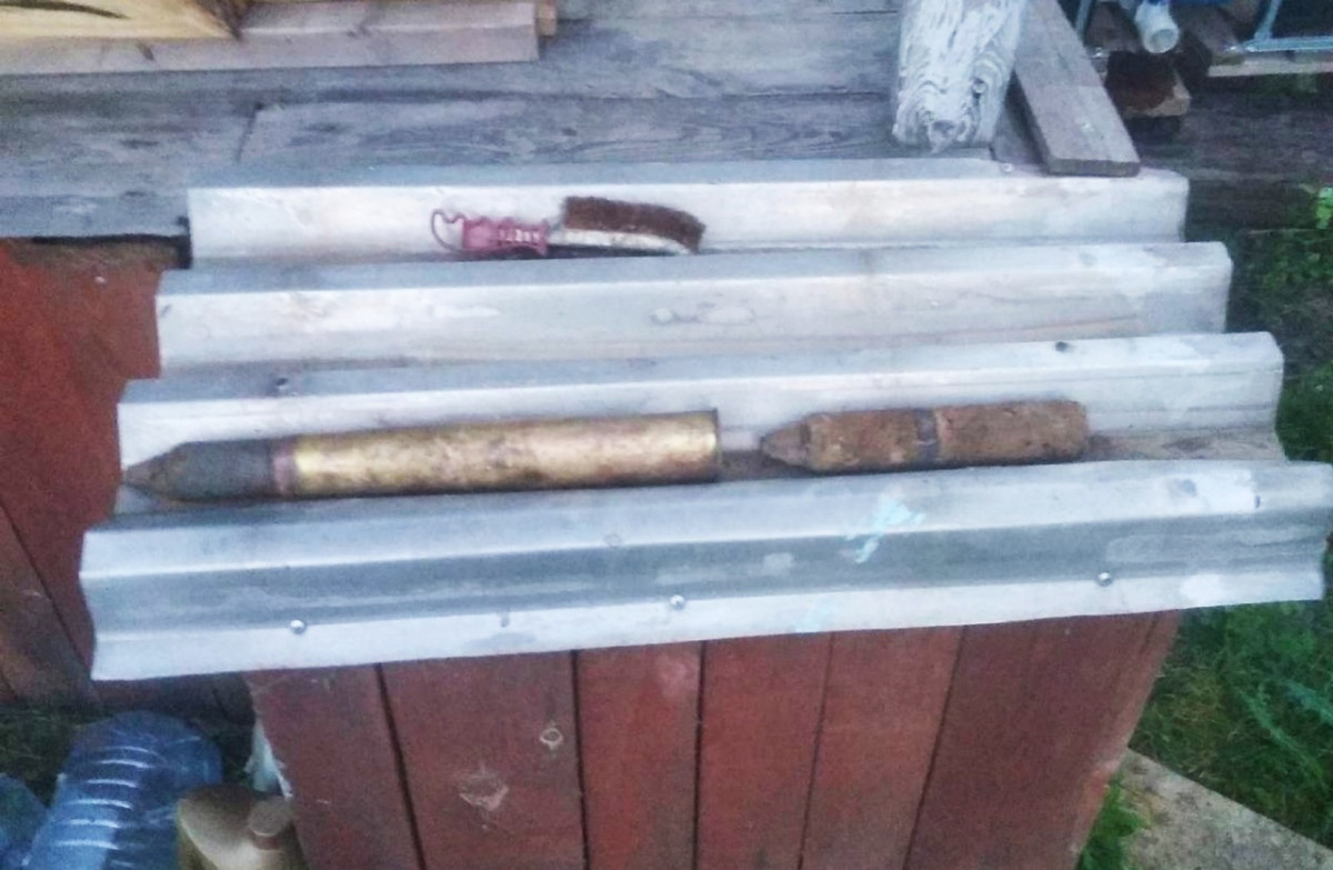 Два снаряда нашли в садовом товариществе на Автозаводе